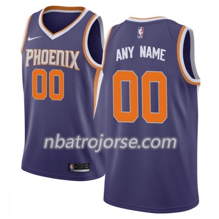 Män Phoenix Suns Tröja Skräddarsydda Nike 2017-18 Lila Swingman